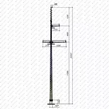 Многогранная опора ПМ110-1 ф.2